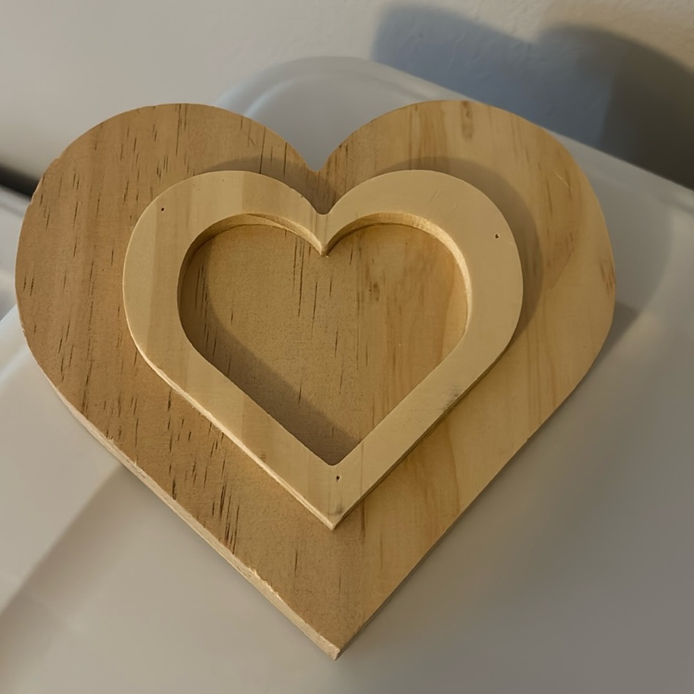Wooden heart